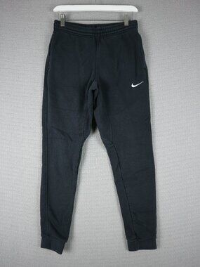 Nike Vintage 2000s Black Jogger Cotton Sweat Pants Men